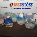 LOTE 211 - 08 UMIDIFICADORES MARCAS E MODELOS DIVERSOS. (NO ESTADO) ATENÇÃO! FAZER A VISITAÇÃO ANTES DE ARREMATAR, NÃO SABEMOS SE FUNCIONA. LEILÃO NÃO TEM GARANTIA E NEM DEVOLUÇÃO, SUJEITO A POSSÍVEIS AVARIAS VISÍVEIS/OCULTAS E/OU AUSÊNCIA DE COMPONENTES.