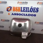 LOTE 075 - 01 CUBA EM AÇO INOX 400X340X140MM.(NOVA) (NO ESTADO) ATENÇÃO! FAZER A VISITAÇÃO ANTES DE ARREMATAR, NÃO SABEMOS SE FUNCIONA. LEILÃO NÃO TEM GARANTIA E NEM DEVOLUÇÃO, SUJEITO A POSSÍVEIS AVARIAS VISÍVEIS/OCULTAS E/OU AUSÊNCIA DE COMPONENTES.
