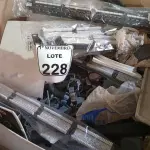 LOTE 228 - 01 LOTE C/GRANDE QUANTIDADE DE TUBULAÇÕES ELÉTRICAS MARCAS E MODELOS DIVERSOS. (NO ESTADO) ATENÇÃO! FAZER A VISITAÇÃO ANTES DE ARREMATAR, NÃO SABEMOS SE FUNCIONA. LEILÃO NÃO TEM GARANTIA E NEM DEVOLUÇÃO, SUJEITO A POSSÍVEIS AVARIAS VISÍVEIS/OCULTAS E/OU AUSÊNCIA DE COMPONENTES.