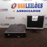 LOTE 057 - 01 CPU E 01 MONITOR MARCAS E MODELOS DIVERSOS. (NO ESTADO) ATENÇÃO! FAZER A VISITAÇÃO ANTES DE ARREMATAR, NÃO SABEMOS SE FUNCIONA. LEILÃO NÃO TEM GARANTIA E NEM DEVOLUÇÃO, SUJEITO A POSSÍVEIS AVARIAS VISÍVEIS/OCULTAS E/OU AUSÊNCIA DE COMPONENTES.