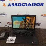 LOTE 100 - 01 NOTEBOOK DELL 17 POL" TECLADO NUMÉRICO I7 DE QUINTA GERAÇÃO 8 GB DE RAM SSD 250 GB WINDOWS ORIGINAL PLACA DE VÍDEO DEDICADA 2GB TOUCH SCREEN SEGURANDO BATERIA. (NO ESTADO) ATENÇÃO! FAZER A VISITAÇÃO ANTES DE ARREMATAR, NÃO SABEMOS SE FUNCIONA. LEILÃO NÃO TEM GARANTIA E NEM DEVOLUÇÃO, SUJEITO A POSSÍVEIS AVARIAS VISÍVEIS/OCULTAS E/OU AUSÊNCIA DE COMPONENTES.