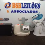 LOTE 197 - 01 BATEDEIRA, 01 MULTIPROCESSADOR E 01 CAFETEIRA MARCA NESPRESSO C/AVARIAS. (NO ESTADO) ATENÇÃO! FAZER A VISITAÇÃO ANTES DE ARREMATAR, NÃO SABEMOS SE FUNCIONA. LEILÃO NÃO TEM GARANTIA E NEM DEVOLUÇÃO, SUJEITO A POSSÍVEIS AVARIAS VISÍVEIS/OCULTAS E/OU AUSÊNCIA DE COMPONENTES.