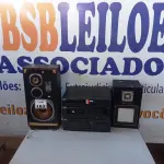 LOTE 163 - 01 APARELHO DE SOM TOCA-FITAS MARCA GRADIENTE. (NO ESTADO) ATENÇÃO! FAZER A VISITAÇÃO ANTES DE ARREMATAR, NÃO SABEMOS SE FUNCIONA. LEILÃO NÃO TEM GARANTIA E NEM DEVOLUÇÃO, SUJEITO A POSSÍVEIS AVARIAS VISÍVEIS/OCULTAS E/OU AUSÊNCIA DE COMPONENTES.