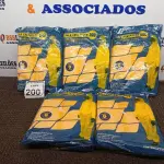LOTE 200 - 05 MACACÕES DE SEGURANÇAS TAMANHO EXTRA G. (NO ESTADO) ATENÇÃO! FAZER A VISITAÇÃO ANTES DE ARREMATAR, NÃO SABEMOS SE FUNCIONA. LEILÃO NÃO TEM GARANTIA E NEM DEVOLUÇÃO, SUJEITO A POSSÍVEIS AVARIAS VISÍVEIS/OCULTAS E/OU AUSÊNCIA DE COMPONENTES.