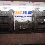 LOTE 089 - 10 CESTAS ORGANIZADORAS NA COR PRETA. (NO ESTADO) ATENÇÃO! FAZER A VISITAÇÃO ANTES DE ARREMATAR, NÃO SABEMOS SE FUNCIONA. LEILÃO NÃO TEM GARANTIA E NEM DEVOLUÇÃO, SUJEITO A POSSÍVEIS AVARIAS VISÍVEIS/OCULTAS E/OU AUSÊNCIA DE COMPONENTES.