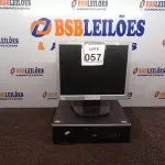 LOTE 057 - 01 CPU E 01 MONITOR MARCAS E MODELOS DIVERSOS. (NO ESTADO) ATENÇÃO! FAZER A VISITAÇÃO ANTES DE ARREMATAR, NÃO SABEMOS SE FUNCIONA. LEILÃO NÃO TEM GARANTIA E NEM DEVOLUÇÃO, SUJEITO A POSSÍVEIS AVARIAS VISÍVEIS/OCULTAS E/OU AUSÊNCIA DE COMPONENTES.