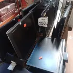 LOTE 158 - 02 COMPUTADORES ALL IN ONE MARCA HP P/RETIRADA DE PEÇAS E 08 MONITORES LCD MARCAS E MODELOS DIVERSOS. (NO ESTADO) ATENÇÃO! FAZER A VISITAÇÃO ANTES DE ARREMATAR, NÃO SABEMOS SE FUNCIONA. LEILÃO NÃO TEM GARANTIA E NEM DEVOLUÇÃO, SUJEITO A POSSÍVEIS AVARIAS VISÍVEIS/OCULTAS E/OU AUSÊNCIA DE COMPONENTES.