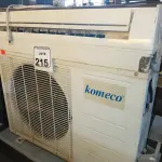 LOTE 215 - 01 CONDENSADORA MARCA KOMECO 12.000BTU E 01 EVAPORADORA DE TETO MARCA GREE. (NO ESTADO) ATENÇÃO! FAZER A VISITAÇÃO ANTES DE ARREMATAR, NÃO SABEMOS SE FUNCIONA. LEILÃO NÃO TEM GARANTIA E NEM DEVOLUÇÃO, SUJEITO A POSSÍVEIS AVARIAS VISÍVEIS/OCULTAS E/OU AUSÊNCIA DE COMPONENTES.
