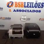 LOTE 048 - 02 IMPRESSORAS DE ETIQUETAS MARCA BRAVO E BEMATECH SENDO 01 C/FONTE. (NO ESTADO) ATENÇÃO! FAZER A VISITAÇÃO ANTES DE ARREMATAR, NÃO SABEMOS SE FUNCIONA. LEILÃO NÃO TEM GARANTIA E NEM DEVOLUÇÃO, SUJEITO A POSSÍVEIS AVARIAS VISÍVEIS/OCULTAS E/OU AUSÊNCIA DE COMPONENTES.