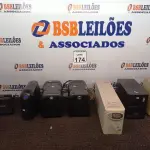 LOTE 174 - 03 NOBREAKS, 03 ESTABILIZADORES MARCAS E MODELOS DIVERSOS E 01 LEITOR DE CÓDIGO DE BARRAS. (NO ESTADO) ATENÇÃO! FAZER A VISITAÇÃO ANTES DE ARREMATAR, NÃO SABEMOS SE FUNCIONA. LEILÃO NÃO TEM GARANTIA E NEM DEVOLUÇÃO, SUJEITO A POSSÍVEIS AVARIAS VISÍVEIS/OCULTAS E/OU AUSÊNCIA DE COMPONENTES.