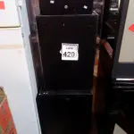 LOTE 420 - 03 RACKS DE FERRO TAMANHOS DIVERSOS. (NO ESTADO) ATENÇÃO! FAZER A VISITAÇÃO ANTES DE ARREMATAR, NÃO SABEMOS SE FUNCIONA. LEILÃO NÃO TEM GARANTIA E NEM DEVOLUÇÃO, SUJEITO A POSSÍVEIS AVARIAS VISÍVEIS/OCULTAS E/OU AUSÊNCIA DE COMPONENTES.