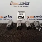 LOTE 294 - 01 LOTE COM 04 MINIS FILMADORAS DIGITAIS DIVERSAS. (NO ESTADO) ATENÇÃO! FAZER A VISITAÇÃO ANTES DE ARREMATAR, NÃO SABEMOS SE FUNCIONA. LEILÃO NÃO TEM GARANTIA E NEM DEVOLUÇÃO, SUJEITO A POSSÍVEIS AVARIAS VISÍVEIS/OCULTAS E/OU AUSÊNCIA DE COMPONENTES.