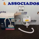 LOTE 316 - 01 TORNEIRA HYDRA MULTI-TEMPERATURA P/ BANCADA 220V. (NO ESTADO) ATENÇÃO! FAZER A VISITAÇÃO ANTES DE ARREMATAR, NÃO SABEMOS SE FUNCIONA. LEILÃO NÃO TEM GARANTIA E NEM DEVOLUÇÃO, SUJEITO A POSSÍVEIS AVARIAS VISÍVEIS/OCULTAS E/OU AUSÊNCIA DE COMPONENTES.