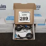 LOTE 289 - 01 LOTE COM 09 HEADSETS MARCAS E MODELOS DIVERSOS. (NO ESTADO) ATENÇÃO! FAZER A VISITAÇÃO ANTES DE ARREMATAR, NÃO SABEMOS SE FUNCIONA. LEILÃO NÃO TEM GARANTIA E NEM DEVOLUÇÃO, SUJEITO A POSSÍVEIS AVARIAS VISÍVEIS/OCULTAS E/OU AUSÊNCIA DE COMPONENTES.