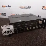 LOTE 449 - 01 RECEIVER MARCA GRADIENTE MODELOS S-96. (NO ESTADO) ATENÇÃO! FAZER A VISITAÇÃO ANTES DE ARREMATAR, NÃO SABEMOS SE FUNCIONA. LEILÃO NÃO TEM GARANTIA E NEM DEVOLUÇÃO, SUJEITO A POSSÍVEIS AVARIAS VISÍVEIS/OCULTAS E/OU AUSÊNCIA DE COMPONENTES.