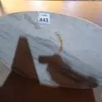 LOTE 443 - 01 PEDRA DE MÁRMORE. (NO ESTADO) ATENÇÃO! FAZER A VISITAÇÃO ANTES DE ARREMATAR, NÃO SABEMOS SE FUNCIONA. LEILÃO NÃO TEM GARANTIA E NEM DEVOLUÇÃO, SUJEITO A POSSÍVEIS AVARIAS VISÍVEIS/OCULTAS E/OU AUSÊNCIA DE COMPONENTES.