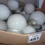 LOTE 481 - 01 LOTE C/VÁRIAS LUMINÁRIAS DE TETO. (NO ESTADO) ATENÇÃO! FAZER A VISITAÇÃO ANTES DE ARREMATAR, NÃO SABEMOS SE FUNCIONA. LEILÃO NÃO TEM GARANTIA E NEM DEVOLUÇÃO, SUJEITO A POSSÍVEIS AVARIAS VISÍVEIS/OCULTAS E/OU AUSÊNCIA DE COMPONENTES.