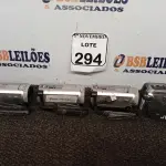 LOTE 294 - 01 LOTE COM 04 MINIS FILMADORAS DIGITAIS DIVERSAS. (NO ESTADO) ATENÇÃO! FAZER A VISITAÇÃO ANTES DE ARREMATAR, NÃO SABEMOS SE FUNCIONA. LEILÃO NÃO TEM GARANTIA E NEM DEVOLUÇÃO, SUJEITO A POSSÍVEIS AVARIAS VISÍVEIS/OCULTAS E/OU AUSÊNCIA DE COMPONENTES.