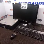 LOTE 356 - 01 CPU HP E 01 MONITOR HP C/TECLADO E MOUSE. (NO ESTADO) ATENÇÃO! FAZER A VISITAÇÃO ANTES DE ARREMATAR, NÃO SABEMOS SE FUNCIONA. LEILÃO NÃO TEM GARANTIA E NEM DEVOLUÇÃO, SUJEITO A POSSÍVEIS AVARIAS VISÍVEIS/OCULTAS E/OU AUSÊNCIA DE COMPONENTES.
