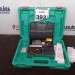 LOTE 393 - 01 APARELHO DE MEDIÇÃO DE ATERRAMENTO. (NO ESTADO) ATENÇÃO! FAZER A VISITAÇÃO ANTES DE ARREMATAR, NÃO SABEMOS SE FUNCIONA. LEILÃO NÃO TEM GARANTIA E NEM DEVOLUÇÃO, SUJEITO A POSSÍVEIS AVARIAS VISÍVEIS/OCULTAS E/OU AUSÊNCIA DE COMPONENTES.