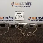 LOTE 307 - 05 CÂMERAS DIGITAIS MARCAS E MODELOS DIVERSOS. (NO ESTADO) ATENÇÃO! FAZER A VISITAÇÃO ANTES DE ARREMATAR, NÃO SABEMOS SE FUNCIONA. LEILÃO NÃO TEM GARANTIA E NEM DEVOLUÇÃO, SUJEITO A POSSÍVEIS AVARIAS VISÍVEIS/OCULTAS E/OU AUSÊNCIA DE COMPONENTES.