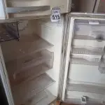 LOTE 515 - 01 GELADEIRA ELECTROLUX 127V P/ RETIRADA DE PEÇAS. (NO ESTADO) ATENÇÃO! FAZER A VISITAÇÃO ANTES DE ARREMATAR, NÃO SABEMOS SE FUNCIONA. LEILÃO NÃO TEM GARANTIA E NEM DEVOLUÇÃO, SUJEITO A POSSÍVEIS AVARIAS VISÍVEIS/OCULTAS E/OU AUSÊNCIA DE COMPONENTES.