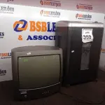 LOTE 359 - 01 FRAGMENTADORA DE PAPEL MARCA VIPBRAZIL E 01 TV DE TUBO MARCA PHILIPS. (NO ESTADO) ATENÇÃO! FAZER A VISITAÇÃO ANTES DE ARREMATAR, NÃO SABEMOS SE FUNCIONA. LEILÃO NÃO TEM GARANTIA E NEM DEVOLUÇÃO, SUJEITO A POSSÍVEIS AVARIAS VISÍVEIS/OCULTAS E/OU AUSÊNCIA DE COMPONENTES.