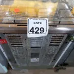 LOTE 429 - 01 FOGÃO A GÁS 04 BOCAS MARCA ELECTROLUX. (NO ESTADO) ATENÇÃO! FAZER A VISITAÇÃO ANTES DE ARREMATAR, NÃO SABEMOS SE FUNCIONA. LEILÃO NÃO TEM GARANTIA E NEM DEVOLUÇÃO, SUJEITO A POSSÍVEIS AVARIAS VISÍVEIS/OCULTAS E/OU AUSÊNCIA DE COMPONENTES.