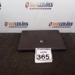 LOTE 365 - 01 NOTEBOOK MARCA HP I3 S/FONTE. (NO ESTADO) ATENÇÃO! FAZER A VISITAÇÃO ANTES DE ARREMATAR, NÃO SABEMOS SE FUNCIONA. LEILÃO NÃO TEM GARANTIA E NEM DEVOLUÇÃO, SUJEITO A POSSÍVEIS AVARIAS VISÍVEIS/OCULTAS E/OU AUSÊNCIA DE COMPONENTES.