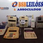 LOTE 450 - 01 LOTE C/DIVERSAS CALCULADORAS MARCAS E MODELOS DIVERSOS. (NO ESTADO) ATENÇÃO! FAZER A VISITAÇÃO ANTES DE ARREMATAR, NÃO SABEMOS SE FUNCIONA. LEILÃO NÃO TEM GARANTIA E NEM DEVOLUÇÃO, SUJEITO A POSSÍVEIS AVARIAS VISÍVEIS/OCULTAS E/OU AUSÊNCIA DE COMPONENTES.