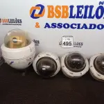 LOTE 495 - 01 LOTE COM 04 CÂMERAS DOMES. (NO ESTADO) ATENÇÃO! FAZER A VISITAÇÃO ANTES DE ARREMATAR, NÃO SABEMOS SE FUNCIONA. LEILÃO NÃO TEM GARANTIA E NEM DEVOLUÇÃO, SUJEITO A POSSÍVEIS AVARIAS VISÍVEIS/OCULTAS E/OU AUSÊNCIA DE COMPONENTES.