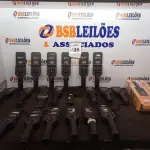 LOTE 395 - 01 LOTE C/APROXIMADAMENTE 20 DETECTORES DE METAL. (NO ESTADO) ATENÇÃO! FAZER A VISITAÇÃO ANTES DE ARREMATAR, NÃO SABEMOS SE FUNCIONA. LEILÃO NÃO TEM GARANTIA E NEM DEVOLUÇÃO, SUJEITO A POSSÍVEIS AVARIAS VISÍVEIS/OCULTAS E/OU AUSÊNCIA DE COMPONENTES.