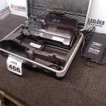 LOTE 466 - 01 FILMADORA PANASONIC. (NO ESTADO) ATENÇÃO! FAZER A VISITAÇÃO ANTES DE ARREMATAR, NÃO SABEMOS SE FUNCIONA. LEILÃO NÃO TEM GARANTIA E NEM DEVOLUÇÃO, SUJEITO A POSSÍVEIS AVARIAS VISÍVEIS/OCULTAS E/OU AUSÊNCIA DE COMPONENTES.