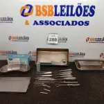 LOTE 288 - 01 LOTE COM MATERIAIS ODONTOLÓGICOS DIVERSOS. (NO ESTADO) ATENÇÃO! FAZER A VISITAÇÃO ANTES DE ARREMATAR, NÃO SABEMOS SE FUNCIONA. LEILÃO NÃO TEM GARANTIA E NEM DEVOLUÇÃO, SUJEITO A POSSÍVEIS AVARIAS VISÍVEIS/OCULTAS E/OU AUSÊNCIA DE COMPONENTES.