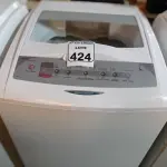 LOTE 424 - 01 MÁQUINA DE LAVAR MARCA BRASTEMP 08KG. (NO ESTADO) ATENÇÃO! FAZER A VISITAÇÃO ANTES DE ARREMATAR, NÃO SABEMOS SE FUNCIONA. LEILÃO NÃO TEM GARANTIA E NEM DEVOLUÇÃO, SUJEITO A POSSÍVEIS AVARIAS VISÍVEIS/OCULTAS E/OU AUSÊNCIA DE COMPONENTES.
