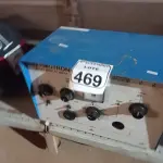 LOTE 468 - 01 DESFIBRILADOR MARCA INSTRAMED E 01 DETECTOR DE METAL. (NO ESTADO) ATENÇÃO! FAZER A VISITAÇÃO ANTES DE ARREMATAR, NÃO SABEMOS SE FUNCIONA. LEILÃO NÃO TEM GARANTIA E NEM DEVOLUÇÃO, SUJEITO A POSSÍVEIS AVARIAS VISÍVEIS/OCULTAS E/OU AUSÊNCIA DE COMPONENTES.