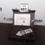 LOTE 497 - 01 AUDIODOSÍMETRO. (NO ESTADO) ATENÇÃO! FAZER A VISITAÇÃO ANTES DE ARREMATAR, NÃO SABEMOS SE FUNCIONA. LEILÃO NÃO TEM GARANTIA E NEM DEVOLUÇÃO, SUJEITO A POSSÍVEIS AVARIAS VISÍVEIS/OCULTAS E/OU AUSÊNCIA DE COMPONENTES.
