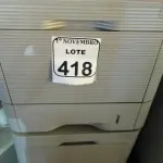 LOTE 418 - 02 IMPRESSORAS MARCA SAMSUNG MODELO ME4510. (NO ESTADO) ATENÇÃO! FAZER A VISITAÇÃO ANTES DE ARREMATAR, NÃO SABEMOS SE FUNCIONA. LEILÃO NÃO TEM GARANTIA E NEM DEVOLUÇÃO, SUJEITO A POSSÍVEIS AVARIAS VISÍVEIS/OCULTAS E/OU AUSÊNCIA DE COMPONENTES.