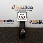 LOTE 333 - 01 RELÓGIO DE PULSO. (NO ESTADO) ATENÇÃO! FAZER A VISITAÇÃO ANTES DE ARREMATAR, NÃO SABEMOS SE FUNCIONA. LEILÃO NÃO TEM GARANTIA E NEM DEVOLUÇÃO, SUJEITO A POSSÍVEIS AVARIAS VISÍVEIS/OCULTAS E/OU AUSÊNCIA DE COMPONENTES.