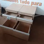 LOTE 354 - 02 GAVETEIROS COM 03 GAVETAS CADA. (NO ESTADO) ATENÇÃO! FAZER A VISITAÇÃO ANTES DE ARREMATAR, NÃO SABEMOS SE FUNCIONA. LEILÃO NÃO TEM GARANTIA E NEM DEVOLUÇÃO, SUJEITO A POSSÍVEIS AVARIAS VISÍVEIS/OCULTAS E/OU AUSÊNCIA DE COMPONENTES.