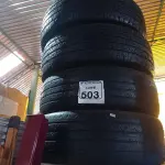 LOTE 503 - 04 PNEUS MEIA-VIDA 265/60/18. (NO ESTADO) ATENÇÃO! FAZER A VISITAÇÃO ANTES DE ARREMATAR, NÃO SABEMOS SE FUNCIONA. LEILÃO NÃO TEM GARANTIA E NEM DEVOLUÇÃO, SUJEITO A POSSÍVEIS AVARIAS VISÍVEIS/OCULTAS E/OU AUSÊNCIA DE COMPONENTES.