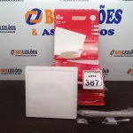 LOTE 387 - 10 LUMINÁRIAS DE LED SOBREPOR PAINEL SLIM KIAN 18W 100-240V.  (NO ESTADO) ATENÇÃO! FAZER A VISITAÇÃO ANTES DE ARREMATAR, NÃO SABEMOS SE FUNCIONA. LEILÃO NÃO TEM GARANTIA E NEM DEVOLUÇÃO, SUJEITO A POSSÍVEIS AVARIAS VISÍVEIS/OCULTAS E/OU AUSÊNCIA DE COMPONENTES.