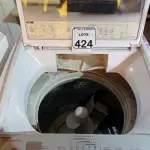 LOTE 424 - 01 MÁQUINA DE LAVAR MARCA BRASTEMP 08KG. (NO ESTADO) ATENÇÃO! FAZER A VISITAÇÃO ANTES DE ARREMATAR, NÃO SABEMOS SE FUNCIONA. LEILÃO NÃO TEM GARANTIA E NEM DEVOLUÇÃO, SUJEITO A POSSÍVEIS AVARIAS VISÍVEIS/OCULTAS E/OU AUSÊNCIA DE COMPONENTES.