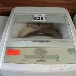 LOTE 525 - 01 MÁQUINA DE LAVAR ROUPAS BRASTEMP. (NO ESTADO) ATENÇÃO! FAZER A VISITAÇÃO ANTES DE ARREMATAR, NÃO SABEMOS SE FUNCIONA. LEILÃO NÃO TEM GARANTIA E NEM DEVOLUÇÃO, SUJEITO A POSSÍVEIS AVARIAS VISÍVEIS/OCULTAS E/OU AUSÊNCIA DE COMPONENTES.