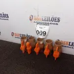 LOTE 009 - 05 REGISTROS ESFERAS DE PVC 40MM(NOVO). (NO ESTADO) ATENÇÃO! FAZER A VISITAÇÃO ANTES DE ARREMATAR, NÃO SABEMOS SE FUNCIONA. LEILÃO NÃO TEM GARANTIA E NEM DEVOLUÇÃO, SUJEITO A POSSÍVEIS AVARIAS VISÍVEIS/OCULTAS E/OU AUSÊNCIA DE COMPONENTES.