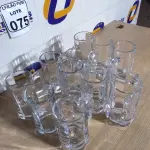 LOTE 075 - 10 CANECAS DE VIDRO PARA CHOPP. (NO ESTADO) ATENÇÃO! FAZER A VISITAÇÃO ANTES DE ARREMATAR, NÃO SABEMOS SE FUNCIONA. LEILÃO NÃO TEM GARANTIA E NEM DEVOLUÇÃO, SUJEITO A POSSÍVEIS AVARIAS VISÍVEIS/OCULTAS E/OU AUSÊNCIA DE COMPONENTES.