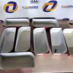 LOTE 044 - 08 FORMAS EM ALUMÍNIO. (NO ESTADO) ATENÇÃO! FAZER A VISITAÇÃO ANTES DE ARREMATAR, NÃO SABEMOS SE FUNCIONA. LEILÃO NÃO TEM GARANTIA E NEM DEVOLUÇÃO, SUJEITO A POSSÍVEIS AVARIAS VISÍVEIS/OCULTAS E/OU AUSÊNCIA DE COMPONENTES.
