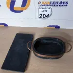 LOTE 204 - 01 TÁBUA DE PEDRA E 01 TRAVESSA DE PEDRA. (NO ESTADO) ATENÇÃO! FAZER A VISITAÇÃO ANTES DE ARREMATAR, NÃO SABEMOS SE FUNCIONA. LEILÃO NÃO TEM GARANTIA E NEM DEVOLUÇÃO, SUJEITO A POSSÍVEIS AVARIAS VISÍVEIS/OCULTAS E/OU AUSÊNCIA DE COMPONENTES.