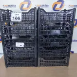 LOTE 166 - 10 CESTOS ORGANIZADORES EM PLÁSTICO NA COR PRETA. (NO ESTADO) ATENÇÃO! FAZER A VISITAÇÃO ANTES DE ARREMATAR, NÃO SABEMOS SE FUNCIONA. LEILÃO NÃO TEM GARANTIA E NEM DEVOLUÇÃO, SUJEITO A POSSÍVEIS AVARIAS VISÍVEIS/OCULTAS E/OU AUSÊNCIA DE COMPONENTES.
