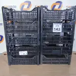 LOTE 143 - 10 CESTOS ORGANIZADORES EM PLÁSTICO NA COR PRETA. (NO ESTADO) ATENÇÃO! FAZER A VISITAÇÃO ANTES DE ARREMATAR, NÃO SABEMOS SE FUNCIONA. LEILÃO NÃO TEM GARANTIA E NEM DEVOLUÇÃO, SUJEITO A POSSÍVEIS AVARIAS VISÍVEIS/OCULTAS E/OU AUSÊNCIA DE COMPONENTES.